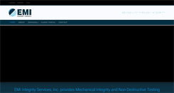 Desktop Screenshot of emi-ndt.com