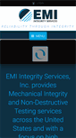 Mobile Screenshot of emi-ndt.com